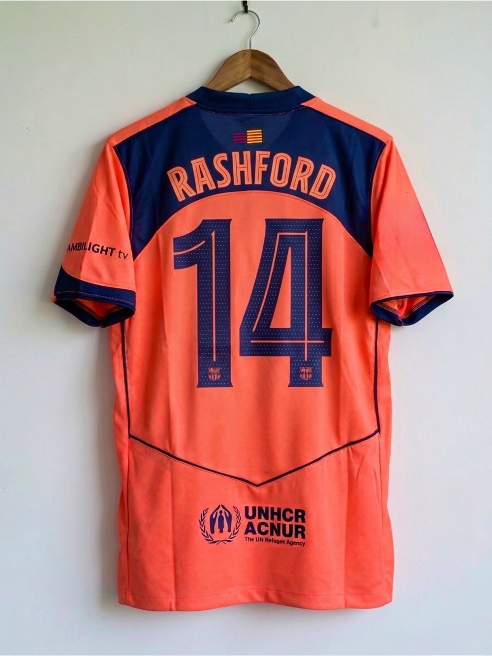 Rashford #11 Barcelona Third Jersey 25/26 Fan Version Size Medium